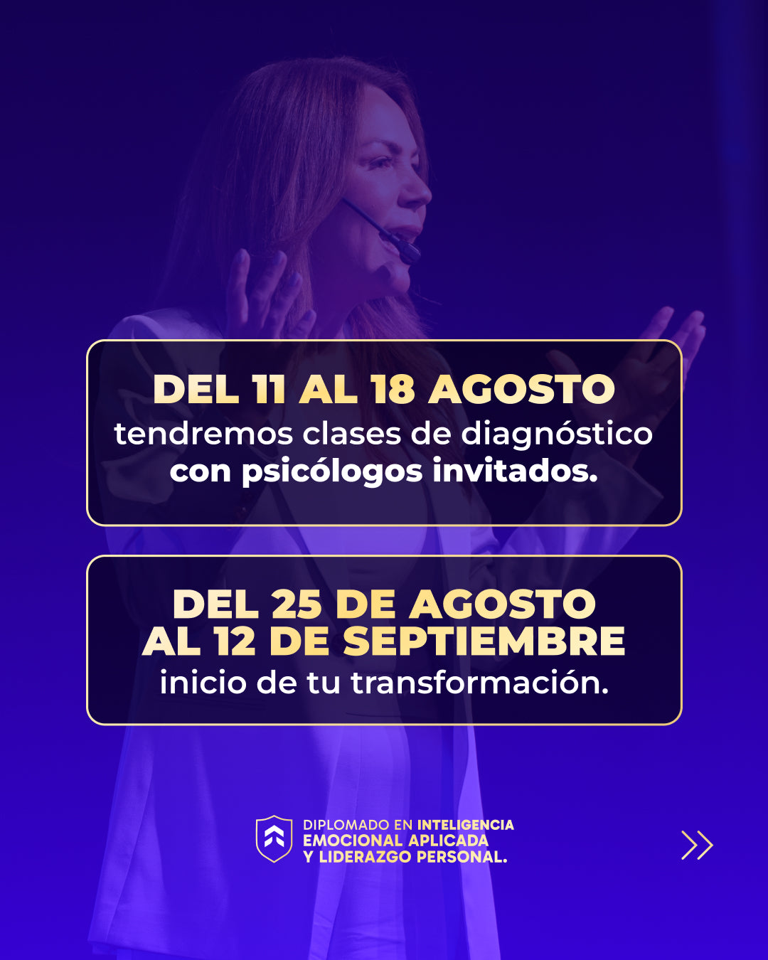 Diplomado en Inteligencia Emocional Aplicada y Liderazgo Personal.