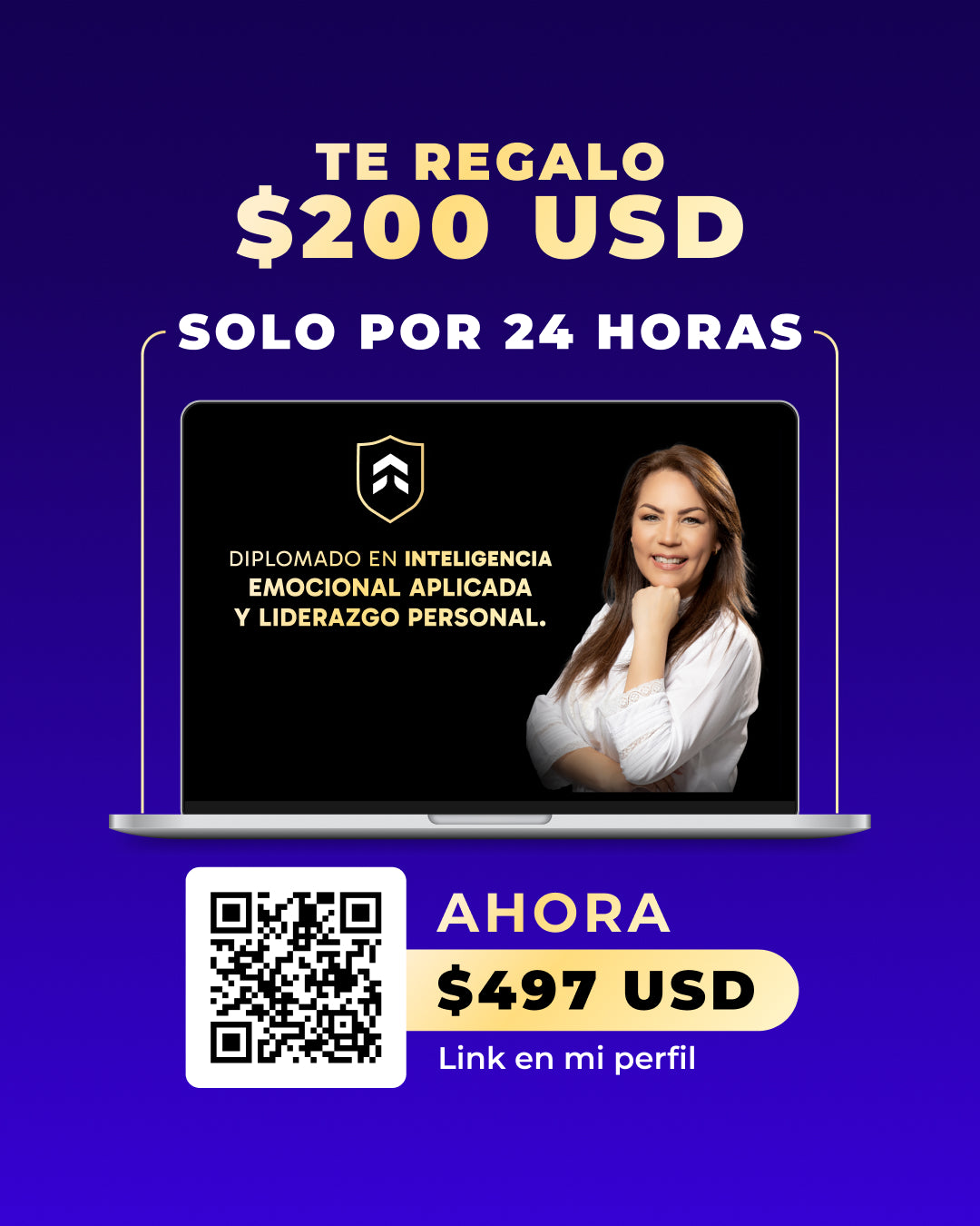 Diplomado en Inteligencia Emocional Aplicada y Liderazgo Personal.